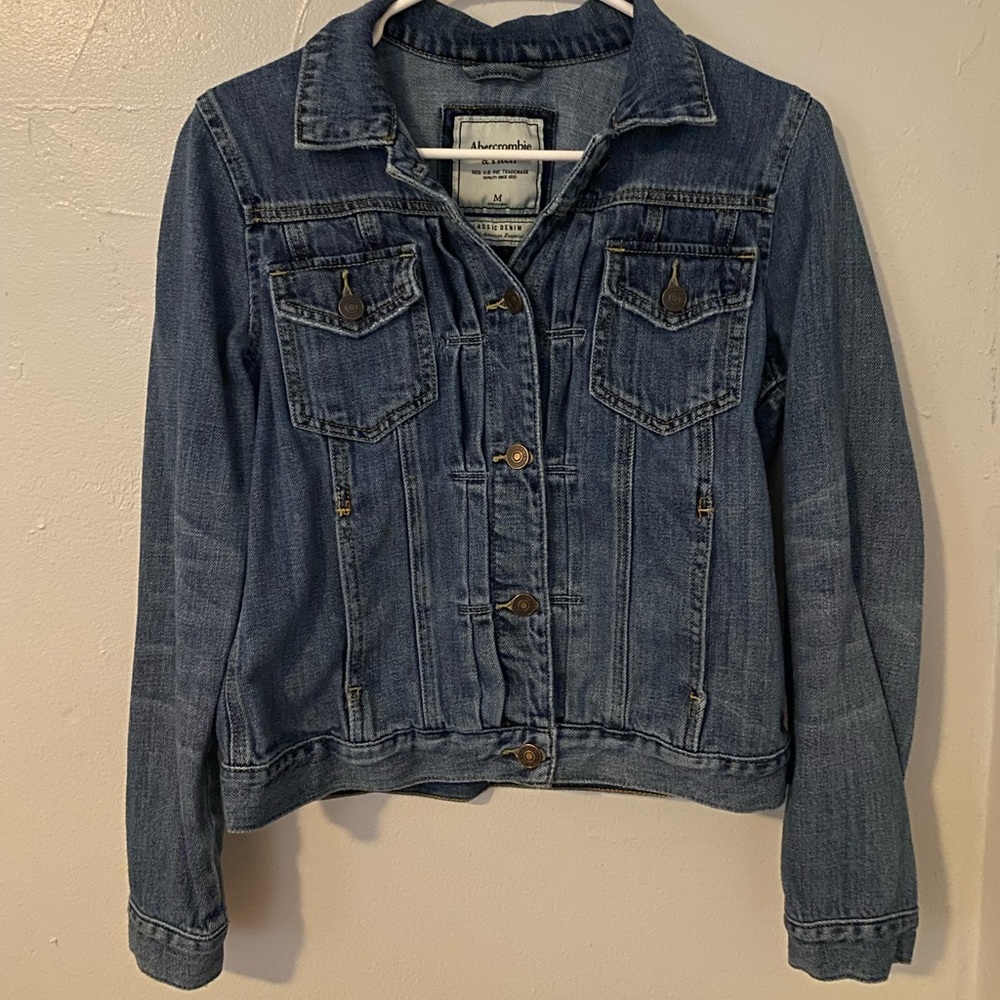 Abercrombie denim jacket! Great condition! Size M